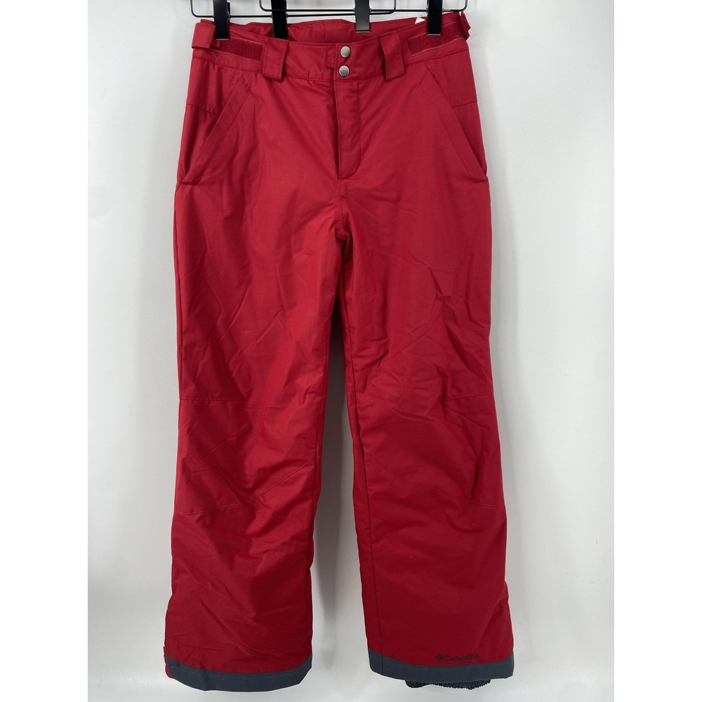 Columbia Pants Womens Small Red Omni-Tech Insulated Snow Ski Winter Outdoor